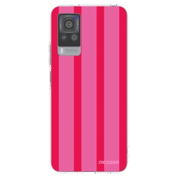 Picasee silikónový prehľadný obal pre Vivo X60 Pro 5G - Hot tropic