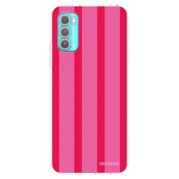 Picasee silikónový prehľadný obal pre Motorola Moto G60 - Hot tropic