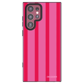 Picasee silikónový čierny obal pre Samsung Galaxy S22 Ultra 5G - Hot tropic