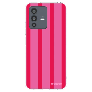 Picasee silikónový prehľadný obal pre Vivo V23 5G - Hot tropic