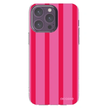 Picasee silikónový prehľadný obal pre Apple iPhone 14 Pro Max - Hot tropic
