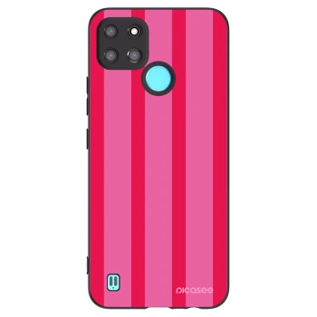 Picasee silikónový čierny obal pre Realme C21Y - Hot tropic
