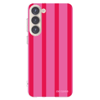Picasee silikónový prehľadný obal pre Samsung Galaxy S23+ 5G - Hot tropic