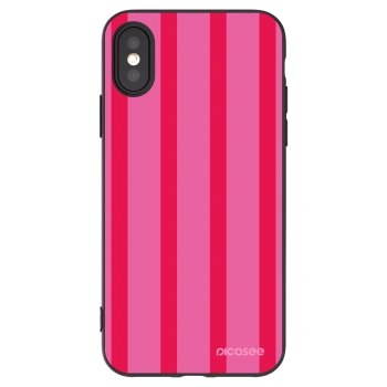 Picasee silikónový čierny obal pre Apple iPhone X/XS - Hot tropic