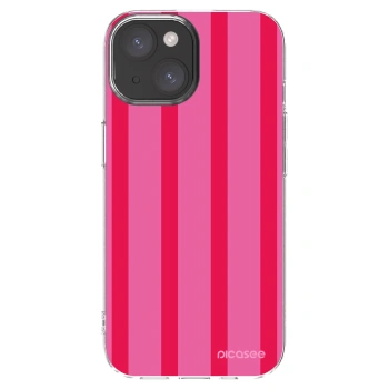 Picasee silikónový prehľadný obal pre Apple iPhone 15 - Hot tropic