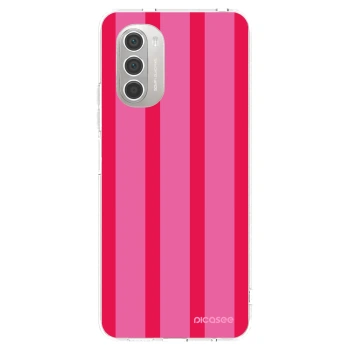 Picasee silikónový prehľadný obal pre Motorola Moto G51 - Hot tropic
