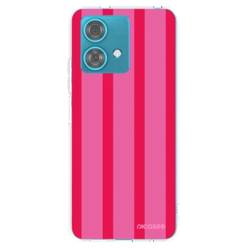 Picasee silikónový prehľadný obal pre Motorola Edge 40 Neo - Hot tropic