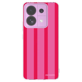 Picasee silikónový prehľadný obal pre Xiaomi Redmi Note 13 Pro 5G - Hot tropic
