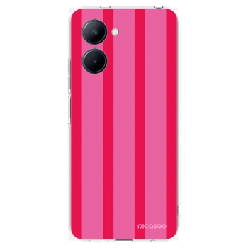Picasee silikónový prehľadný obal pre Realme C33 (2023) - Hot tropic