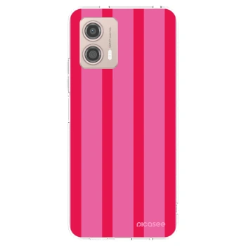 Picasee silikónový prehľadný obal pre Motorola Moto G53 5G - Hot tropic