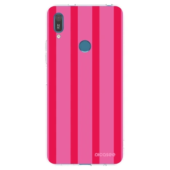 Picasee silikónový prehľadný obal pre Huawei Y7 2019 - Hot tropic
