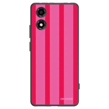 Picasee silikónový čierny obal pre Motorola Moto E14 - Hot tropic