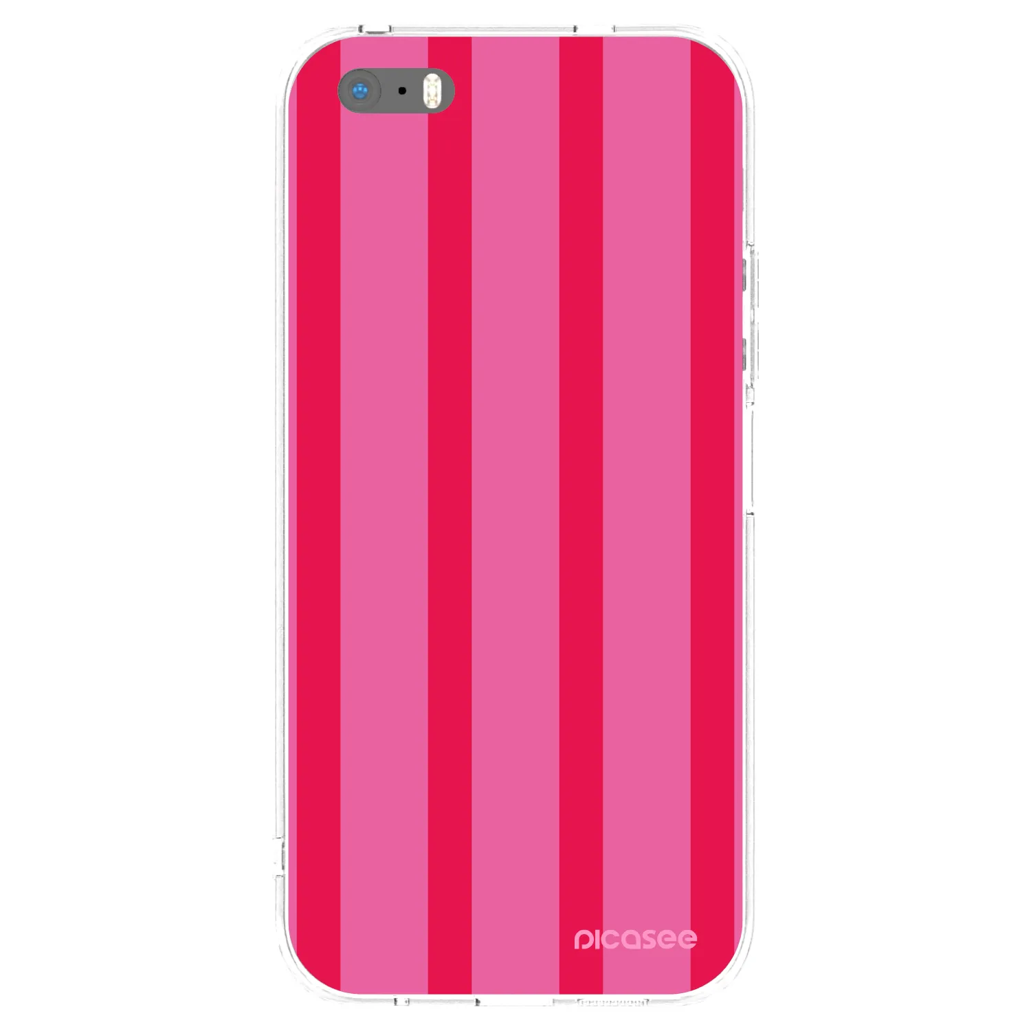 Picasee silikónový prehľadný obal pre Apple iPhone 5/5S/SE - Hot tropic