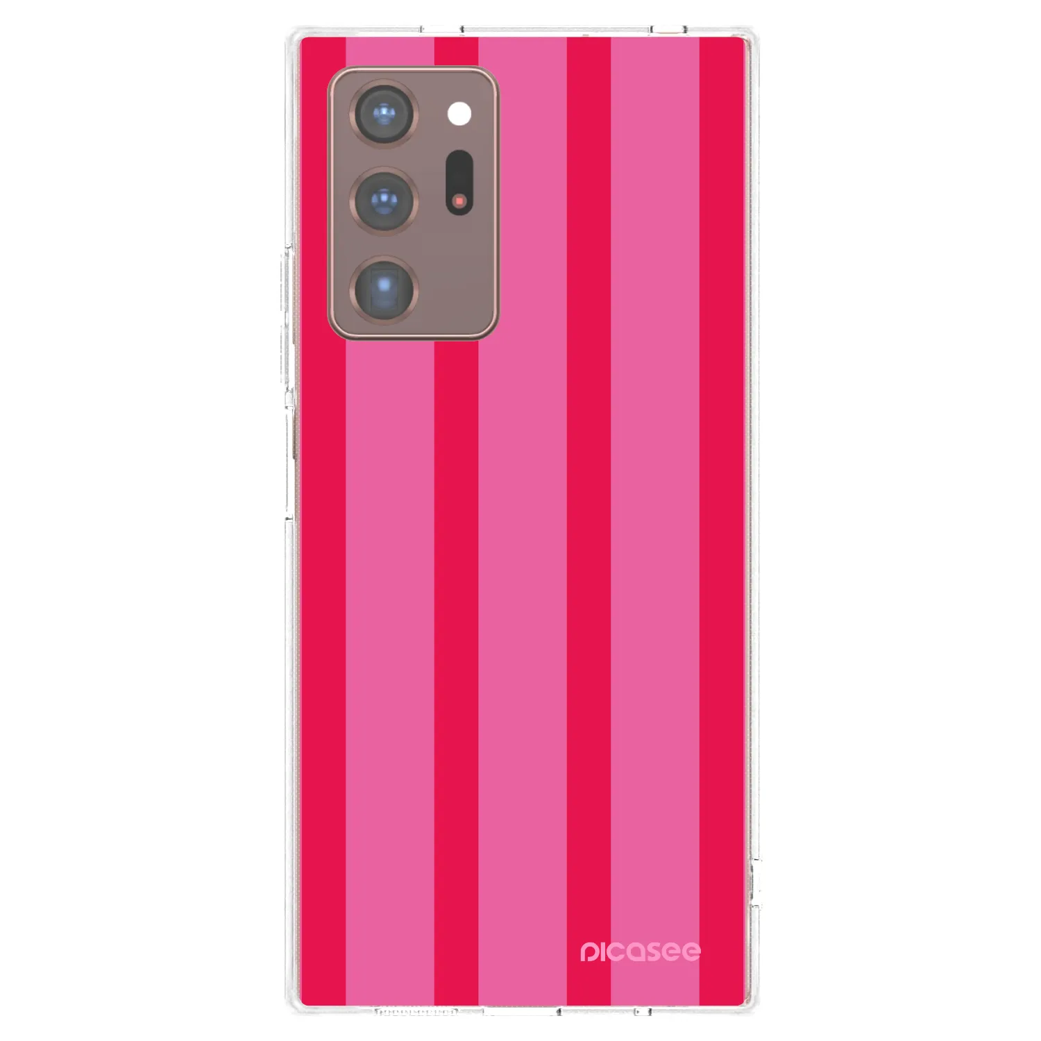 Picasee silikónový prehľadný obal pre Samsung Galaxy Note 20 Ultra - Hot tropic