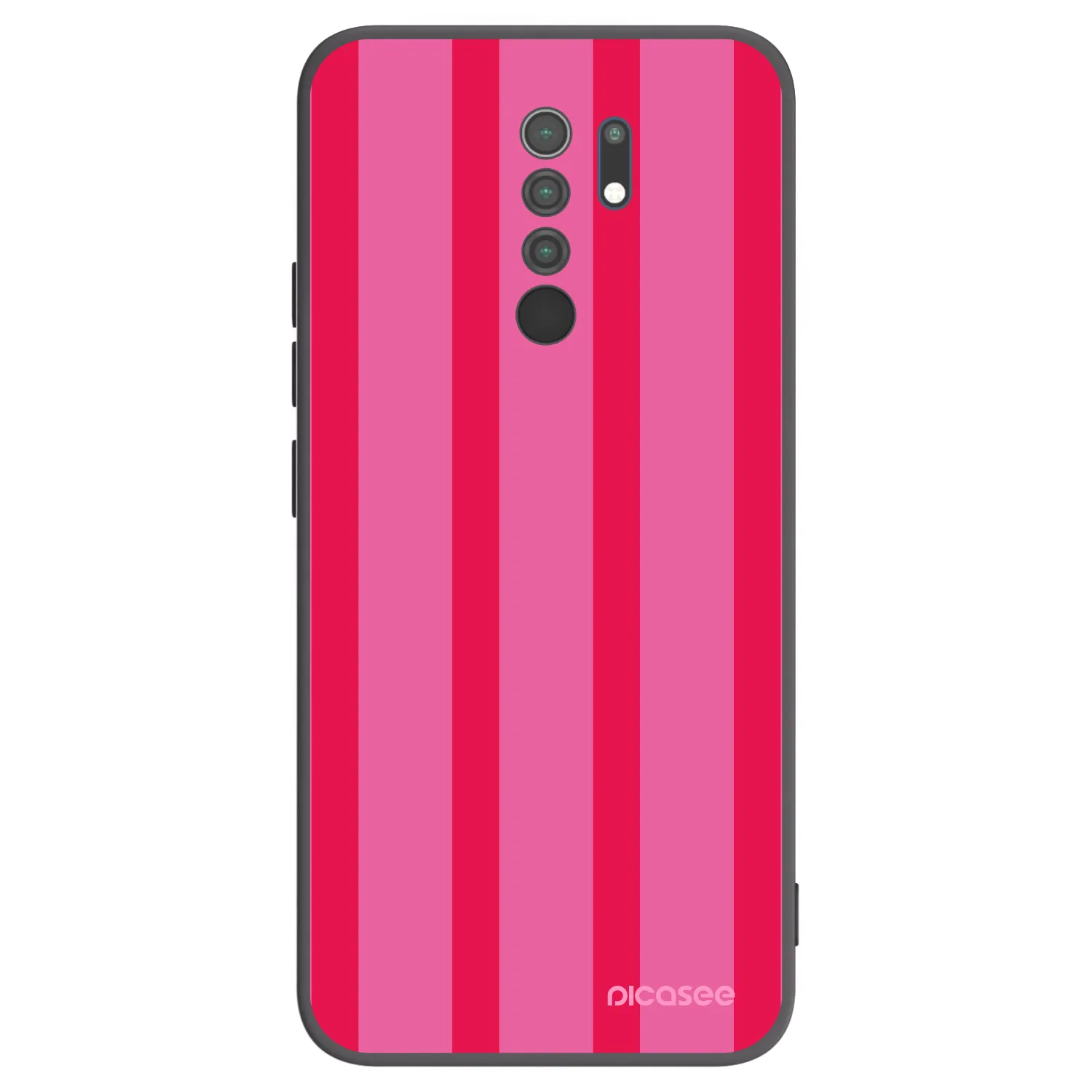 Picasee silikónový čierny obal pre Xiaomi Redmi 9 - Hot tropic