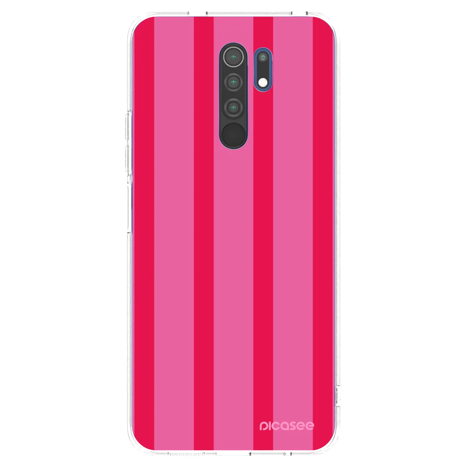 Picasee silikónový prehľadný obal pre Xiaomi Redmi 9 - Hot tropic