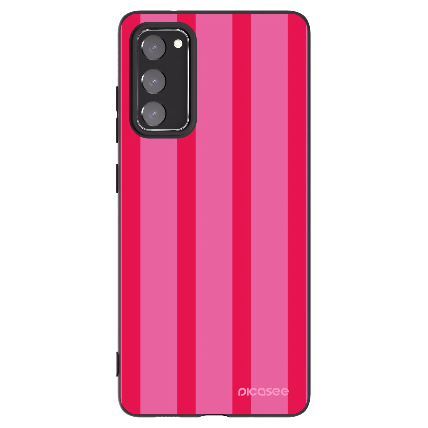 Picasee silikónový čierny obal pre Samsung Galaxy S20 FE - Hot tropic