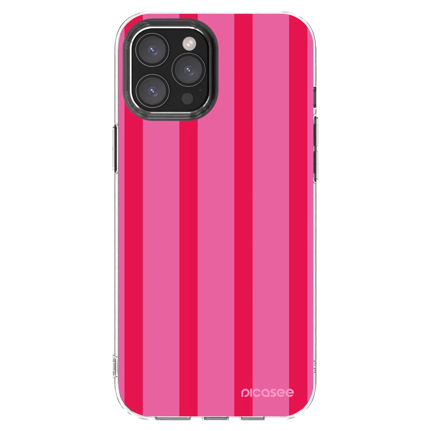 Picasee silikónový prehľadný obal pre Apple iPhone 12 Pro Max - Hot tropic