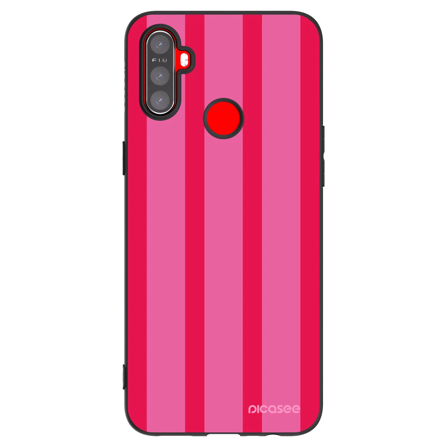 Picasee silikónový čierny obal pre Realme C3 - Hot tropic