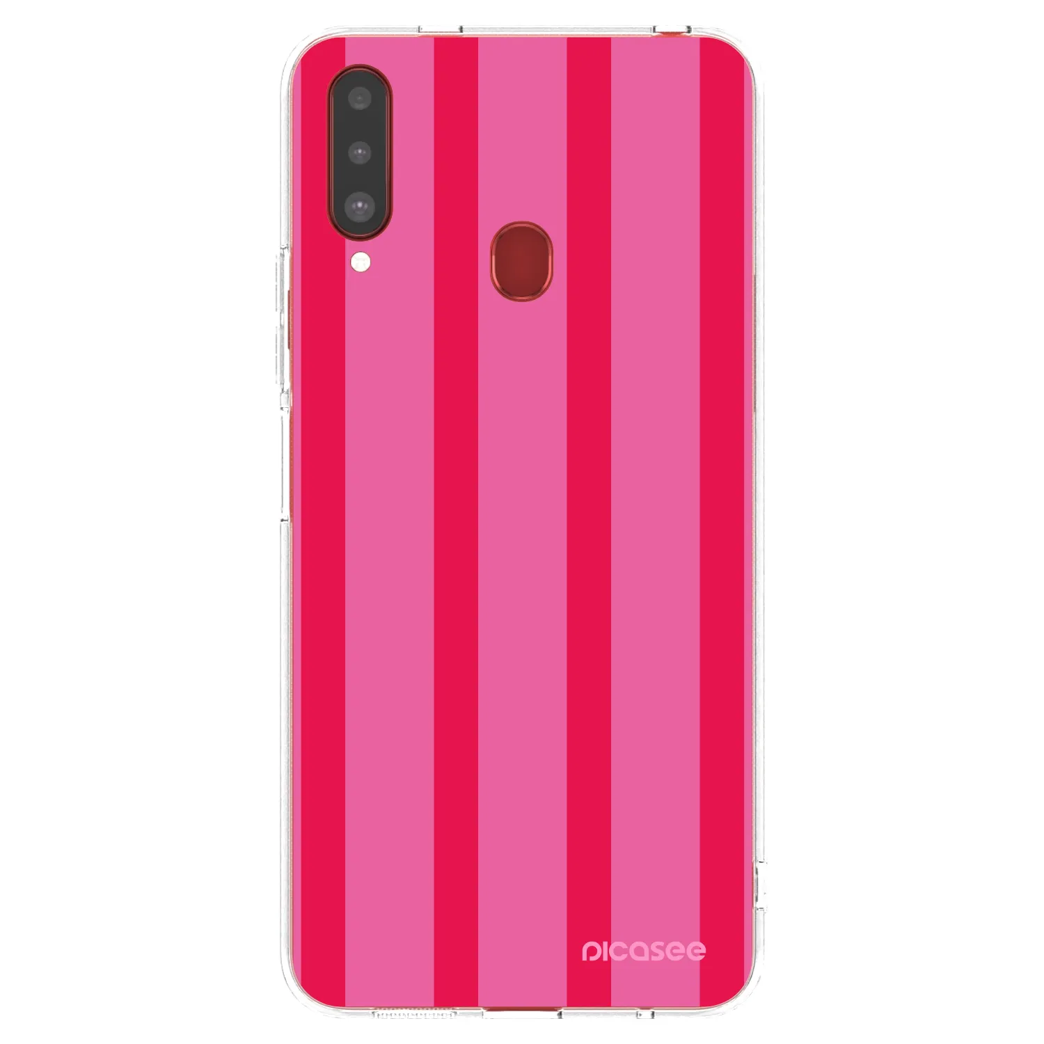 Picasee silikónový prehľadný obal pre Samsung Galaxy A20s - Hot tropic