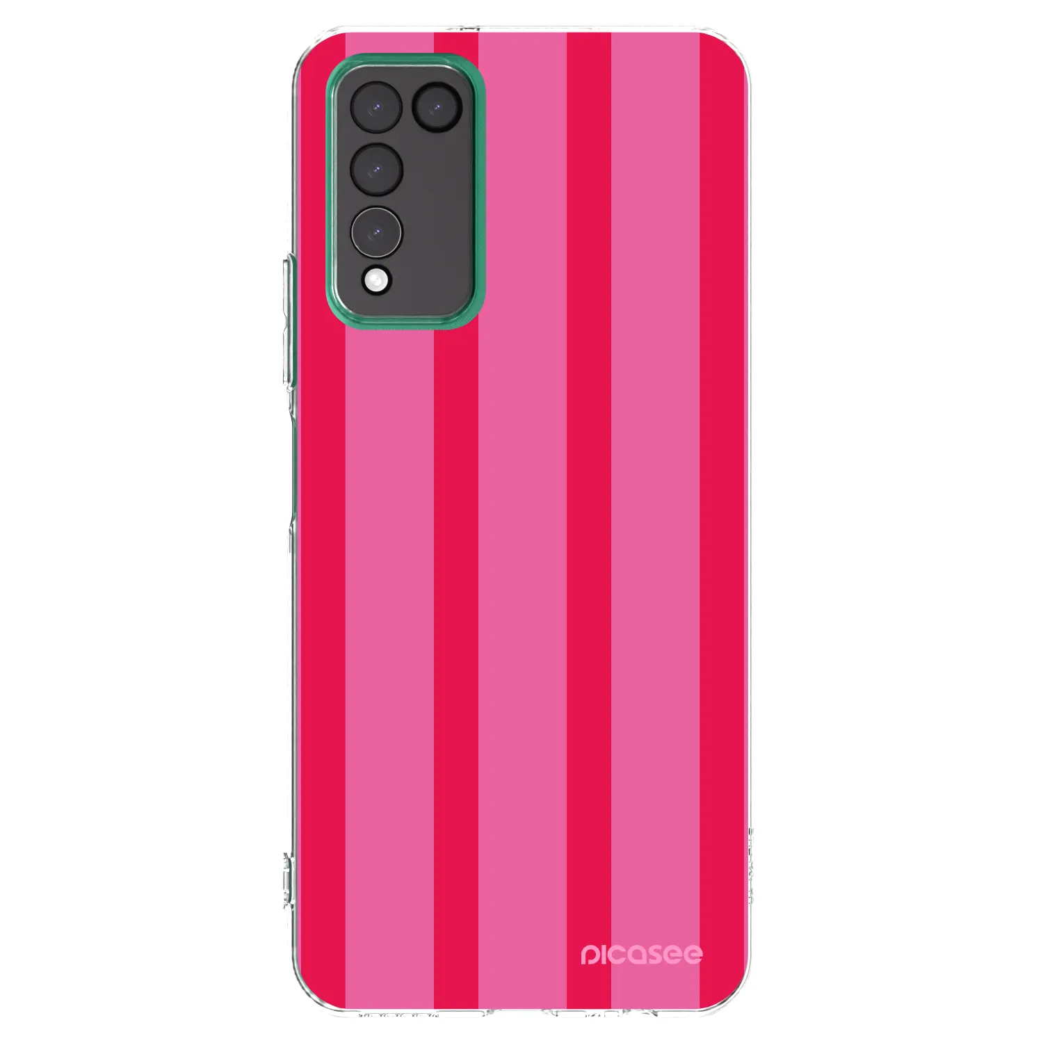 Picasee silikónový prehľadný obal pre Honor 10X Lite - Hot tropic