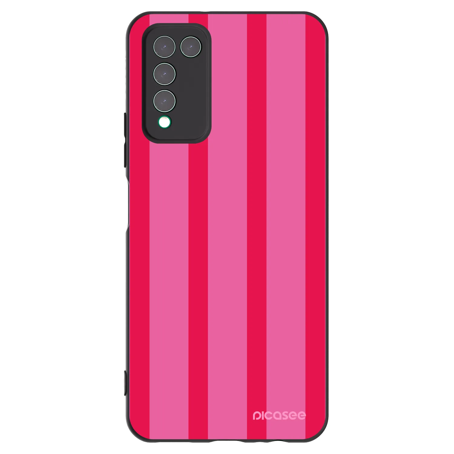 Picasee silikónový čierny obal pre Honor 10X Lite - Hot tropic