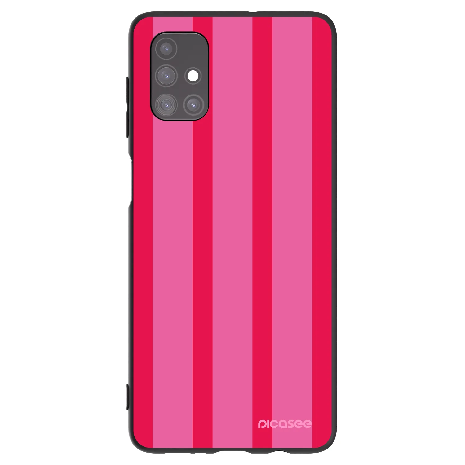 Picasee silikónový čierny obal pre Samsung Galaxy M51 M515F - Hot tropic