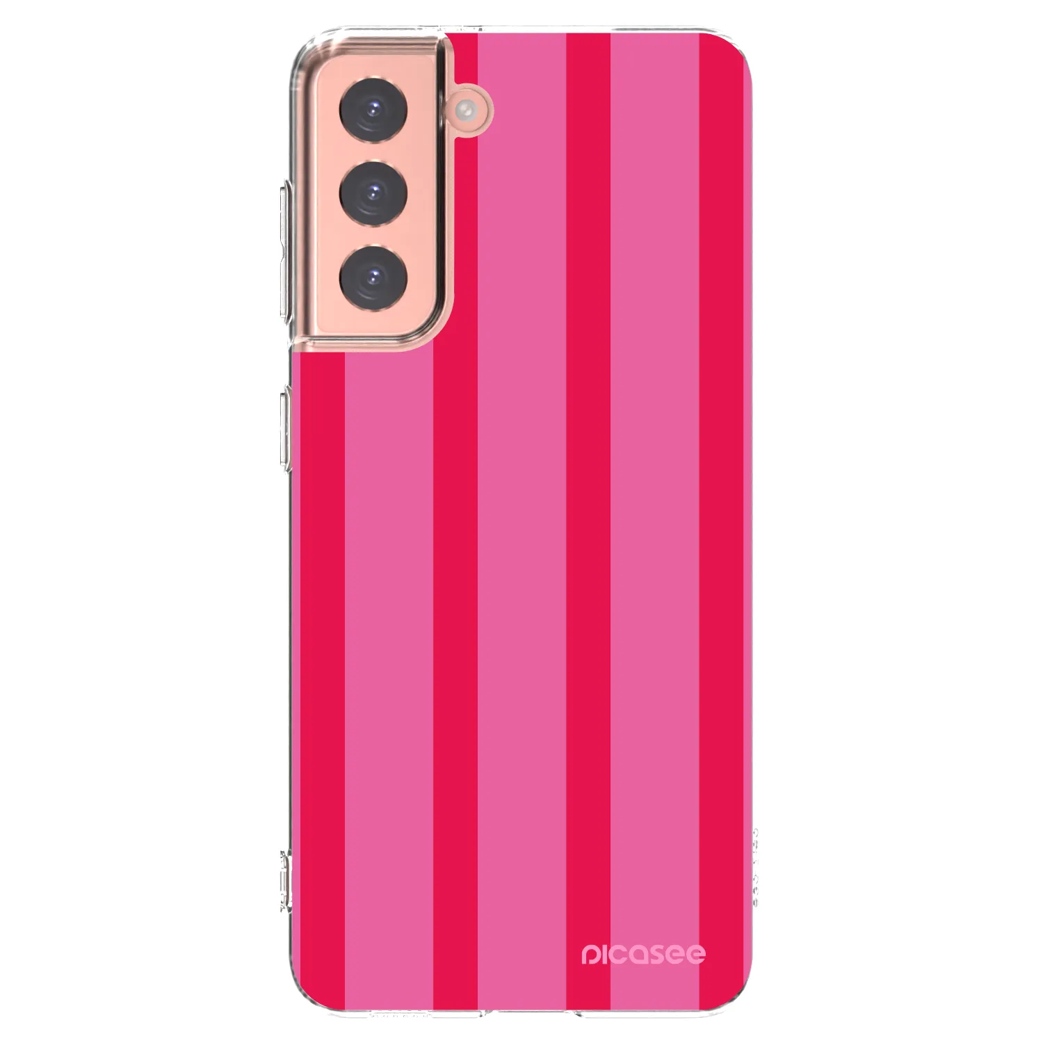Picasee silikónový prehľadný obal pre Samsung Galaxy S21 5G G991B - Hot tropic