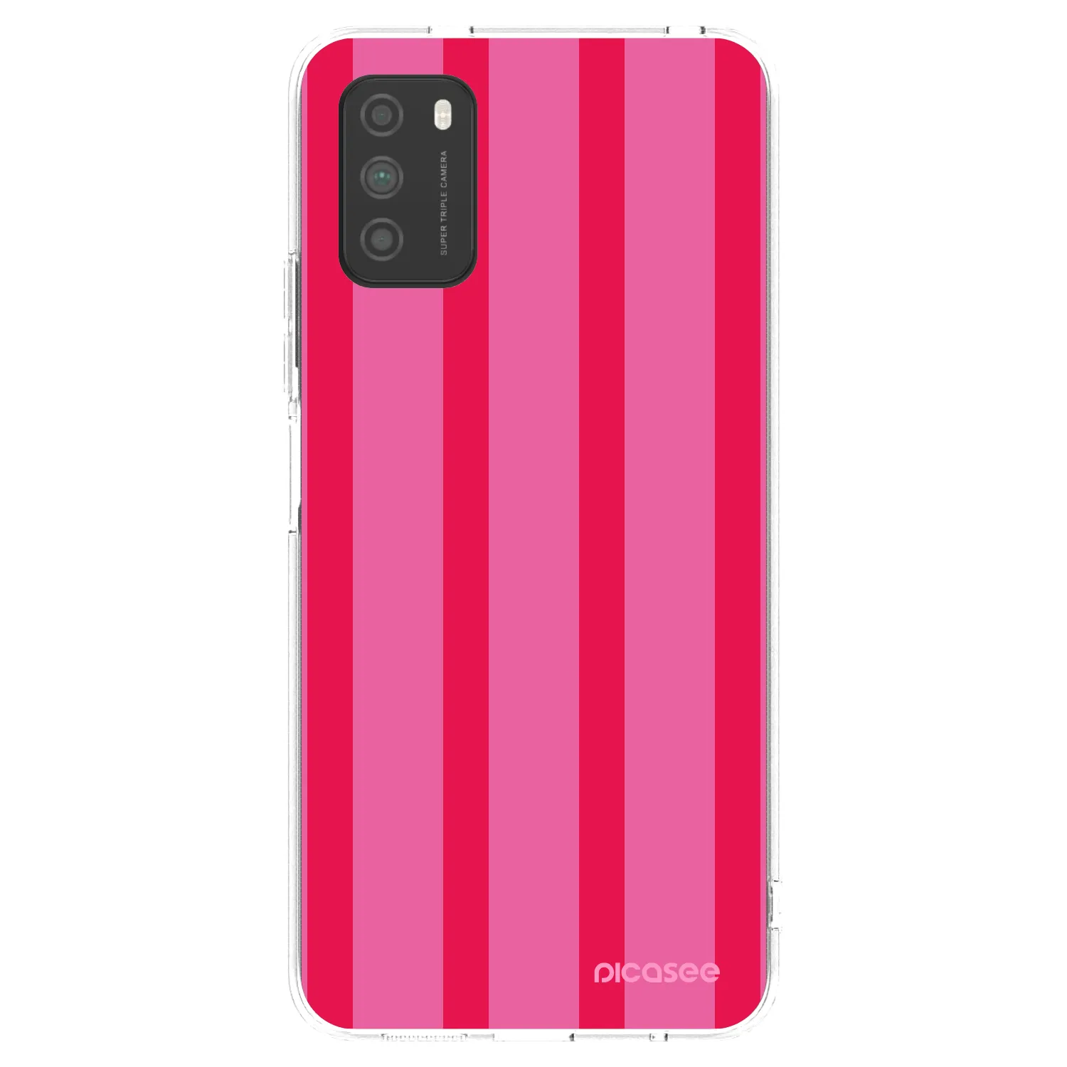 Picasee silikónový prehľadný obal pre Xiaomi Poco M3 - Hot tropic