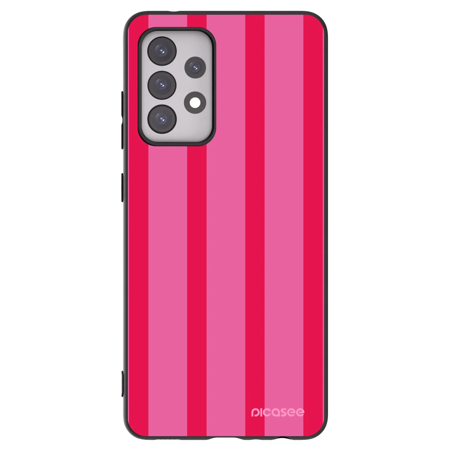 Picasee silikónový čierny obal pre Samsung Galaxy A52 5G A525F - Hot tropic