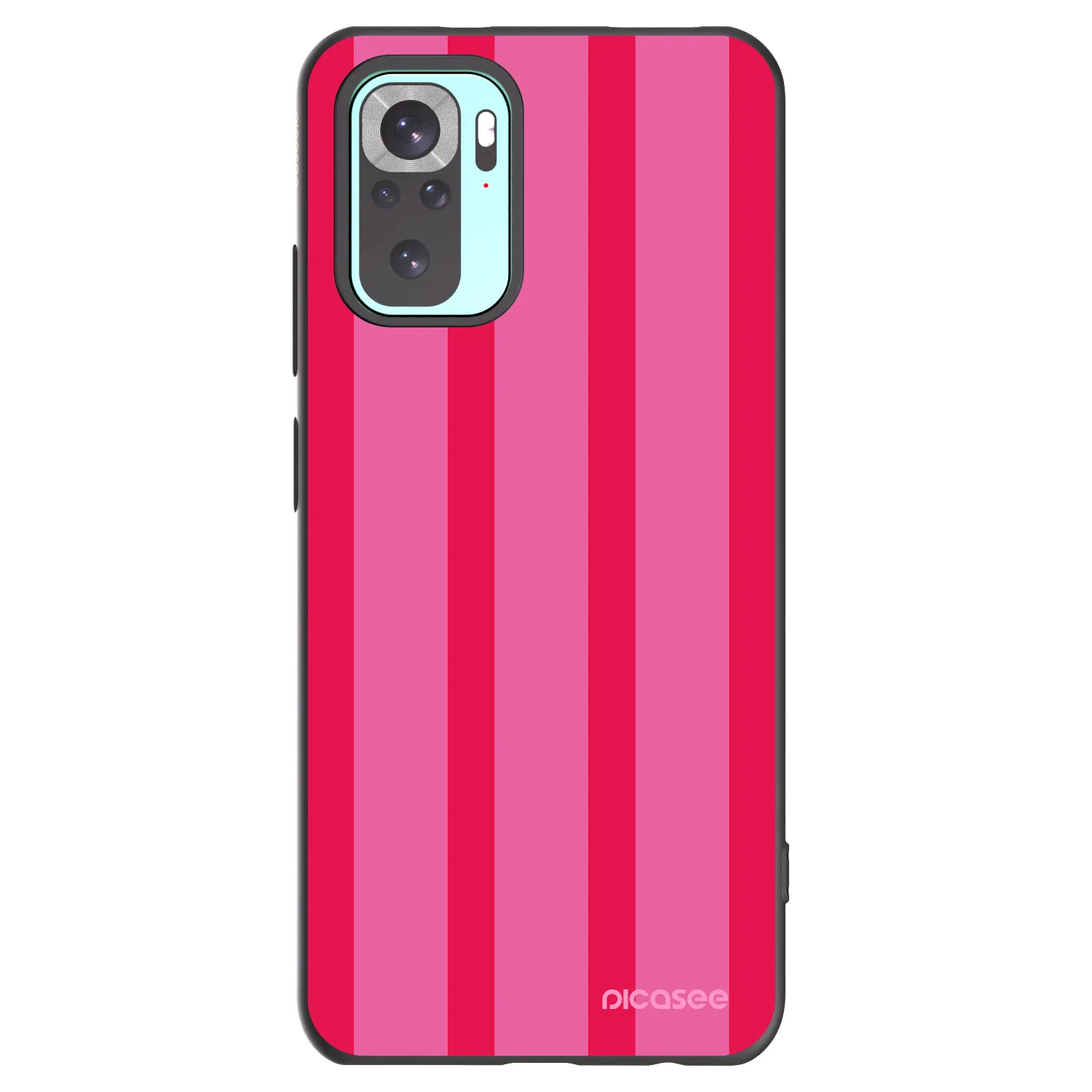 Picasee silikónový čierny obal pre Xiaomi Redmi Note 10 Pro - Hot tropic