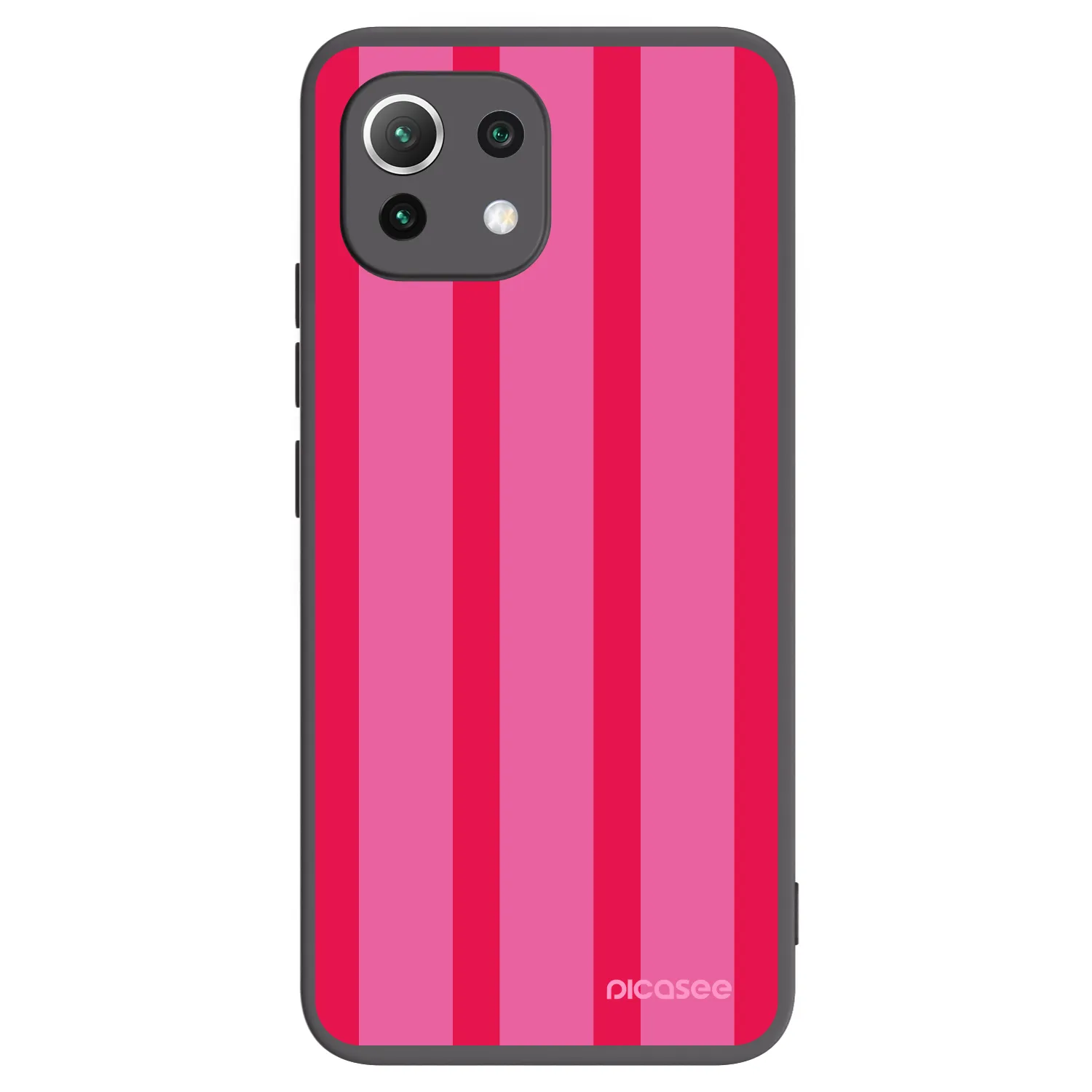 Picasee silikónový čierny obal pre Xiaomi Mi 11 Lite - Hot tropic