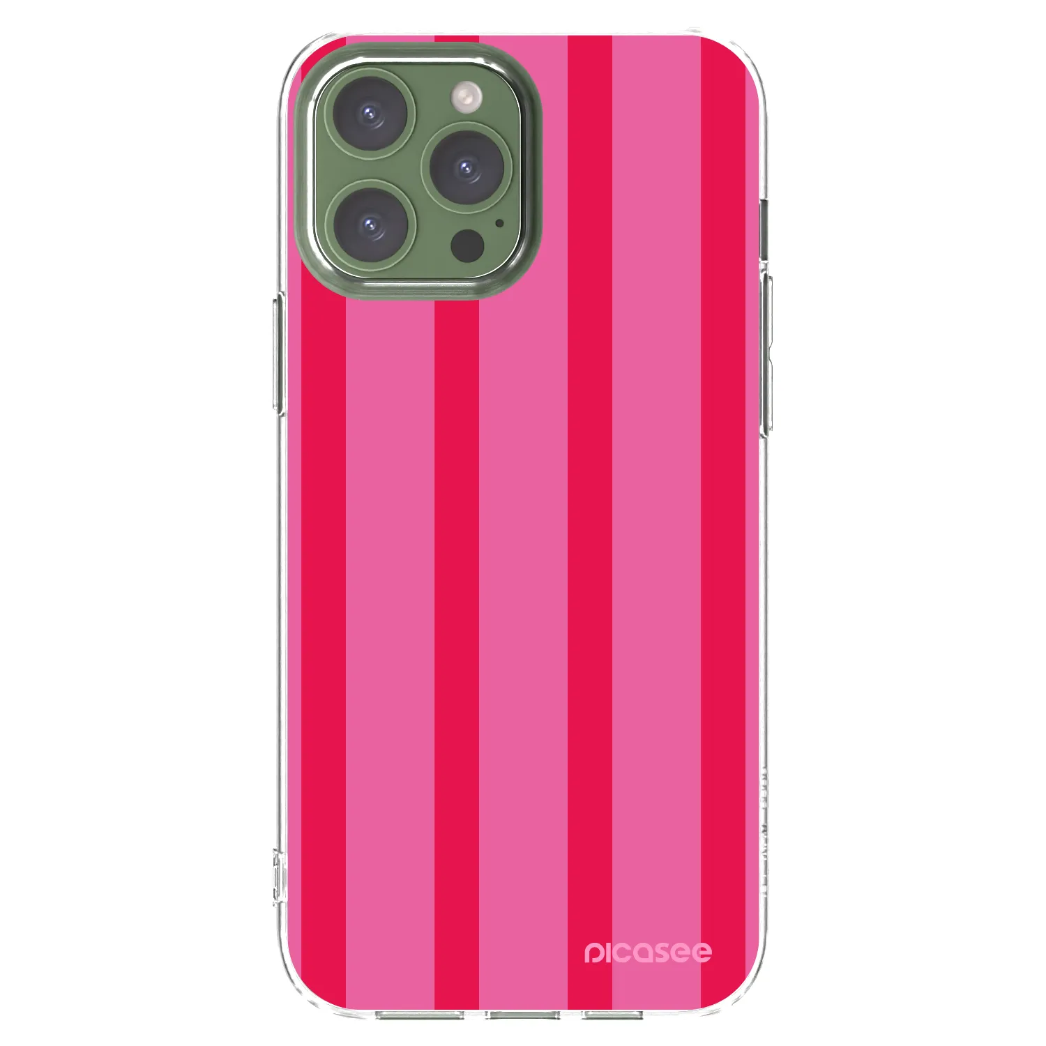 Picasee silikónový prehľadný obal pre Apple iPhone 13 Pro Max - Hot tropic