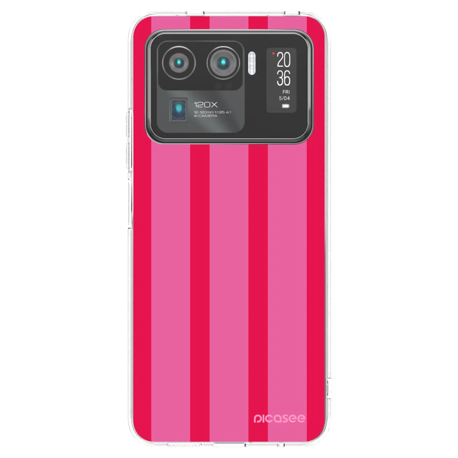 Picasee silikónový prehľadný obal pre Xiaomi Mi 11 Ultra - Hot tropic