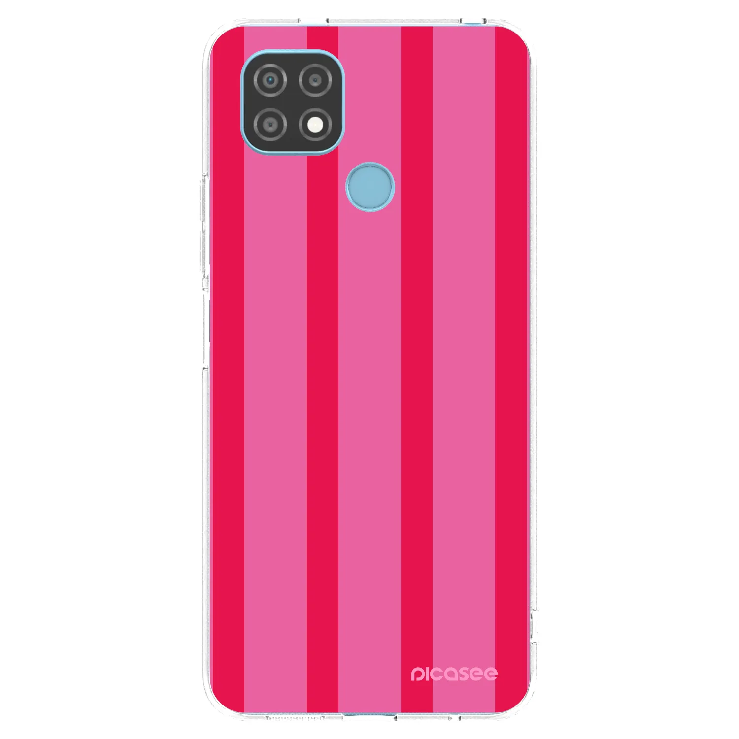 Picasee silikónový prehľadný obal pre Realme C21 - Hot tropic