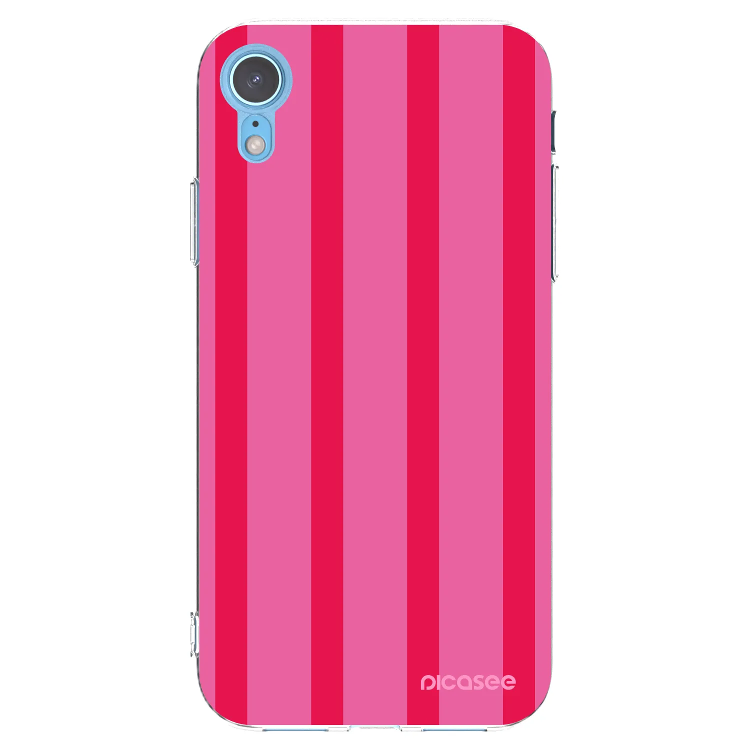 Picasee silikónový prehľadný obal pre Apple iPhone XR - Hot tropic