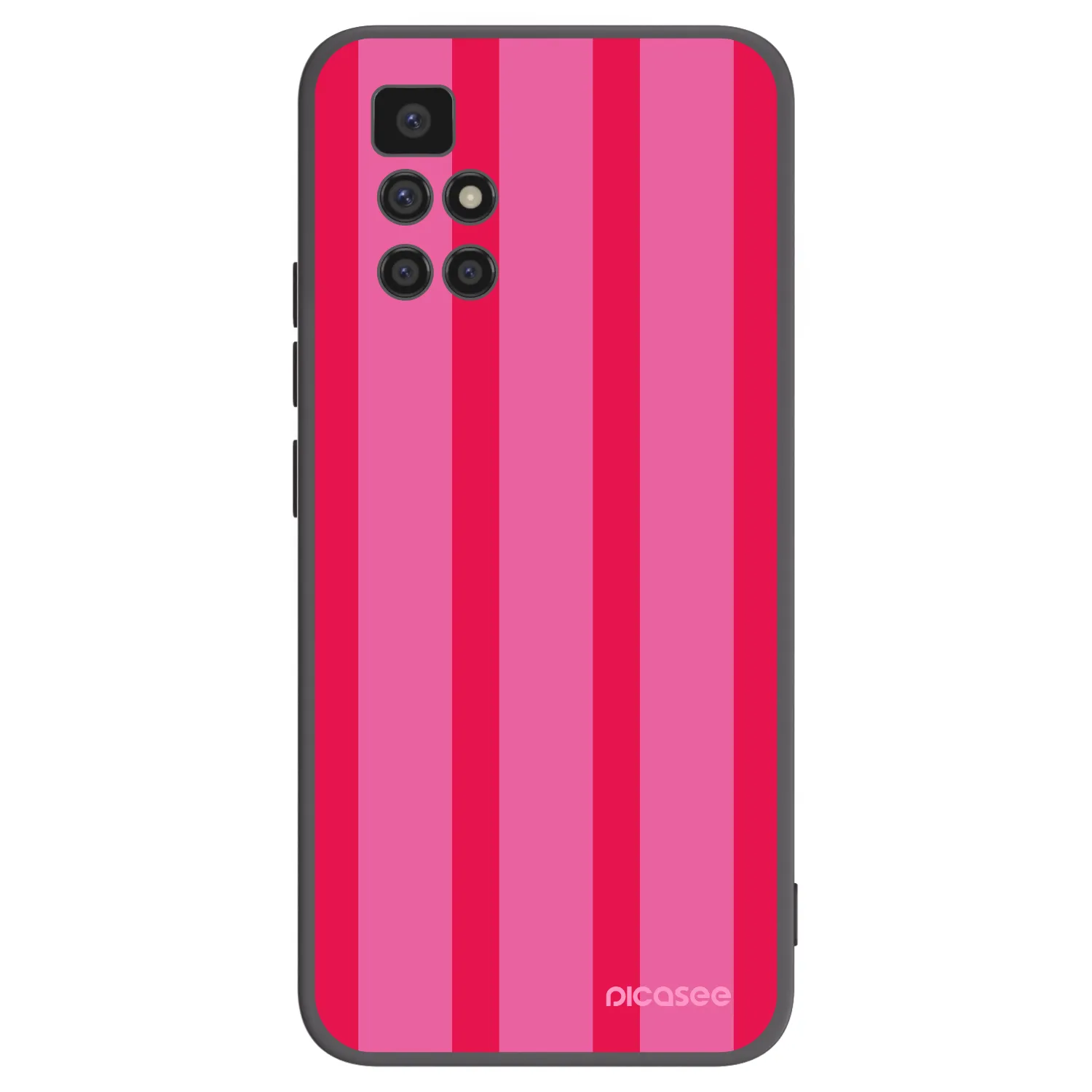 Picasee silikónový čierny obal pre Xiaomi Redmi 10 - Hot tropic