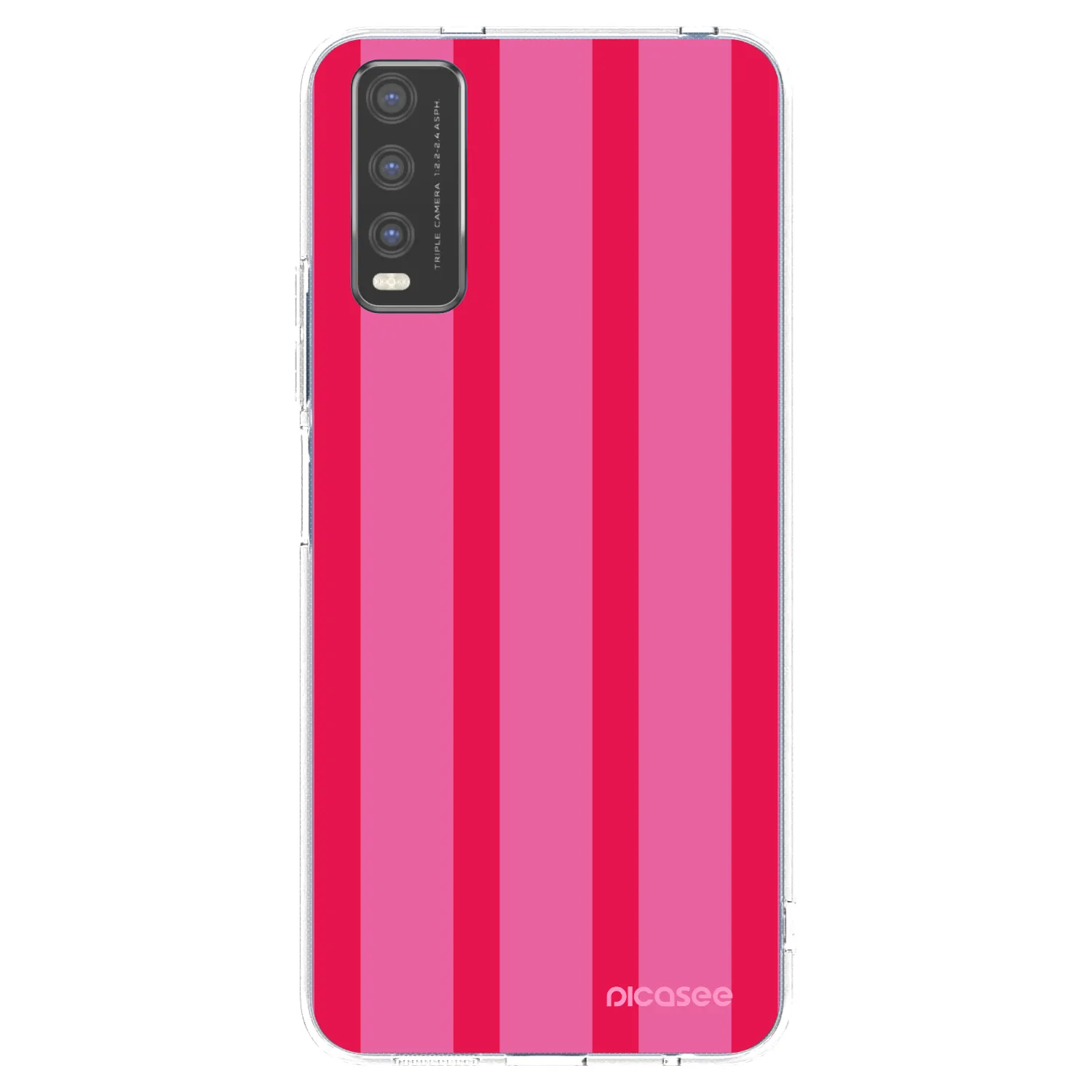 Picasee silikónový prehľadný obal pre Vivo Y20s - Hot tropic