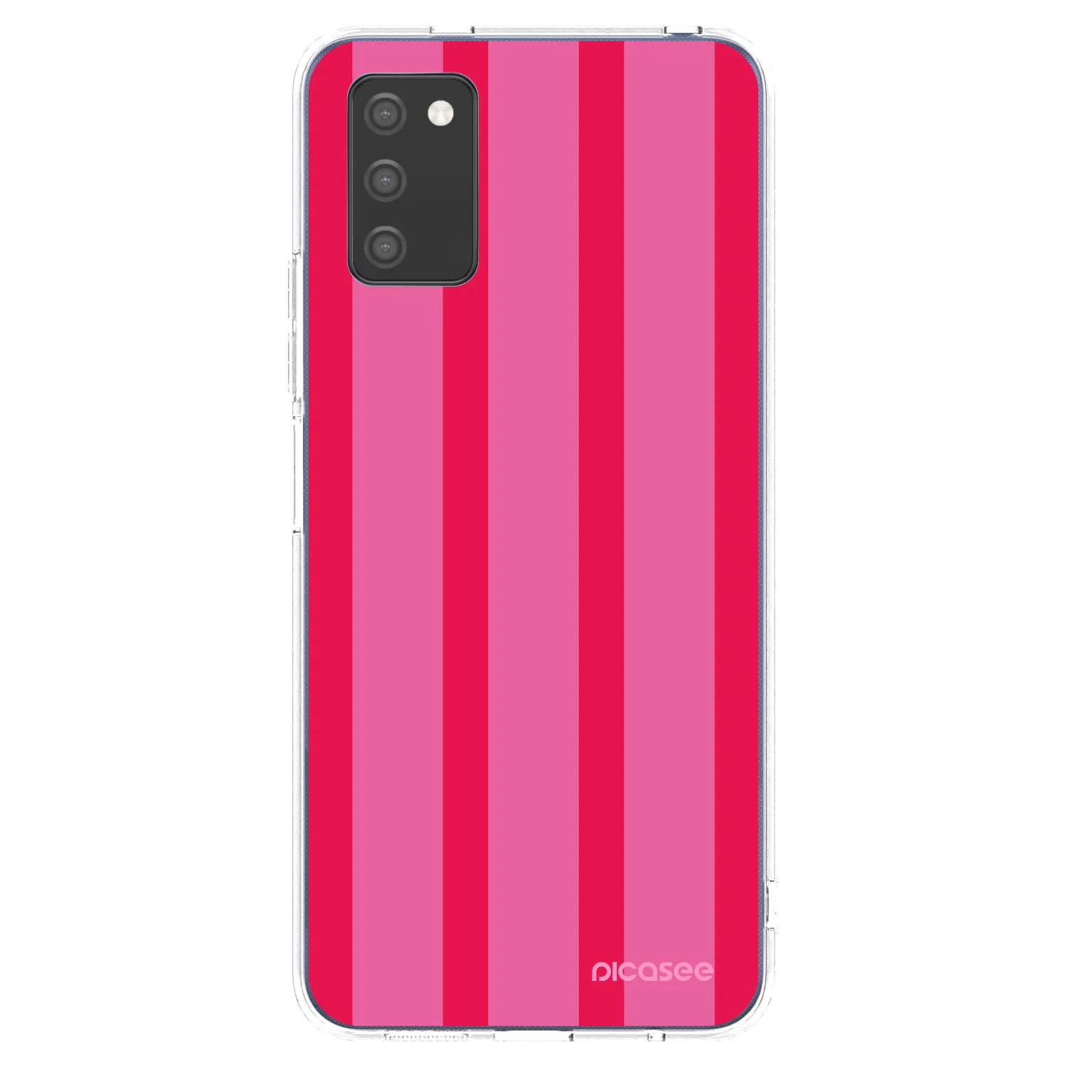 Picasee silikónový prehľadný obal pre Samsung Galaxy A03s A037G - Hot tropic
