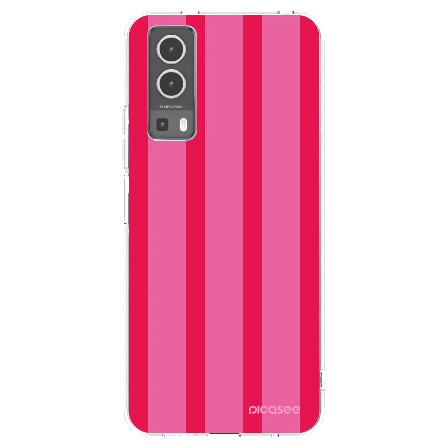 Picasee silikónový prehľadný obal pre Vivo Y72 5G - Hot tropic