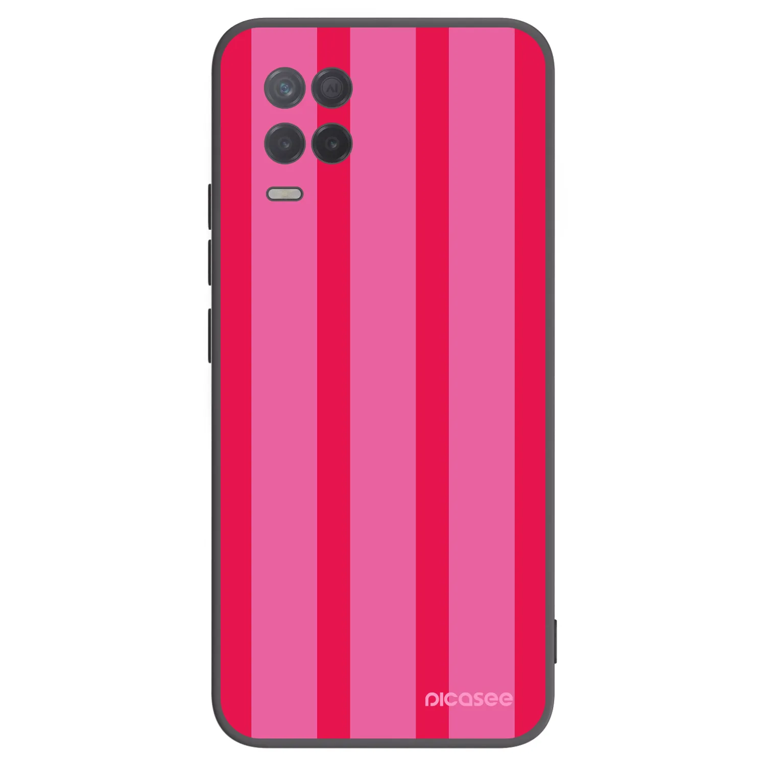 Picasee silikónový čierny obal pre Realme 8 5G - Hot tropic