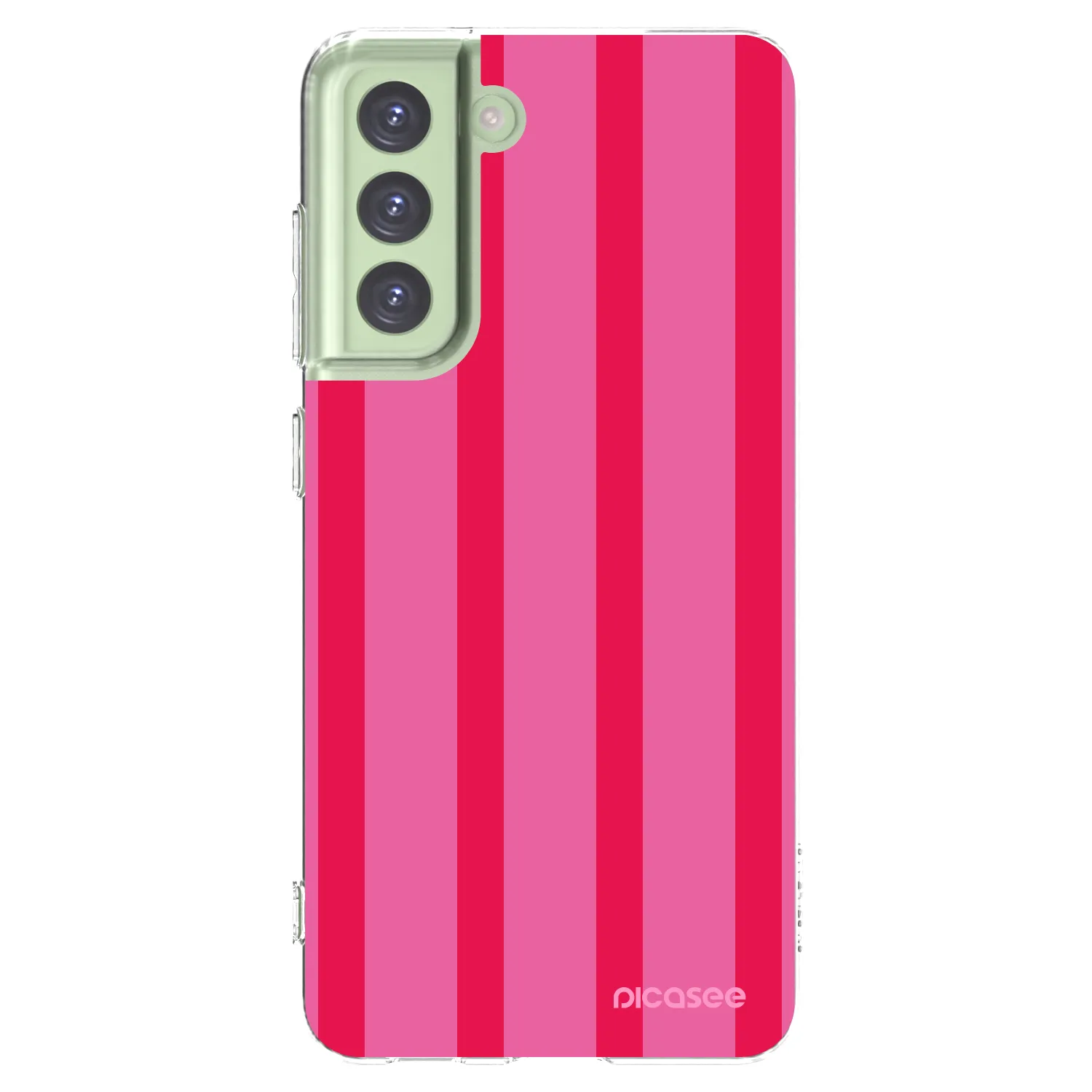 Picasee silikónový prehľadný obal pre Samsung Galaxy S21 FE 5G - Hot tropic