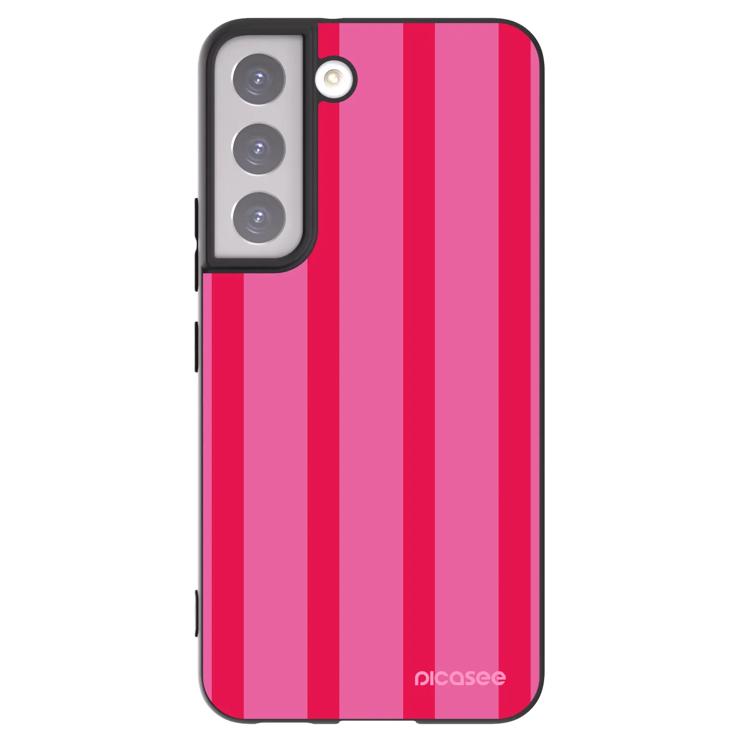 Picasee silikónový čierny obal pre Samsung Galaxy S22 5G - Hot tropic