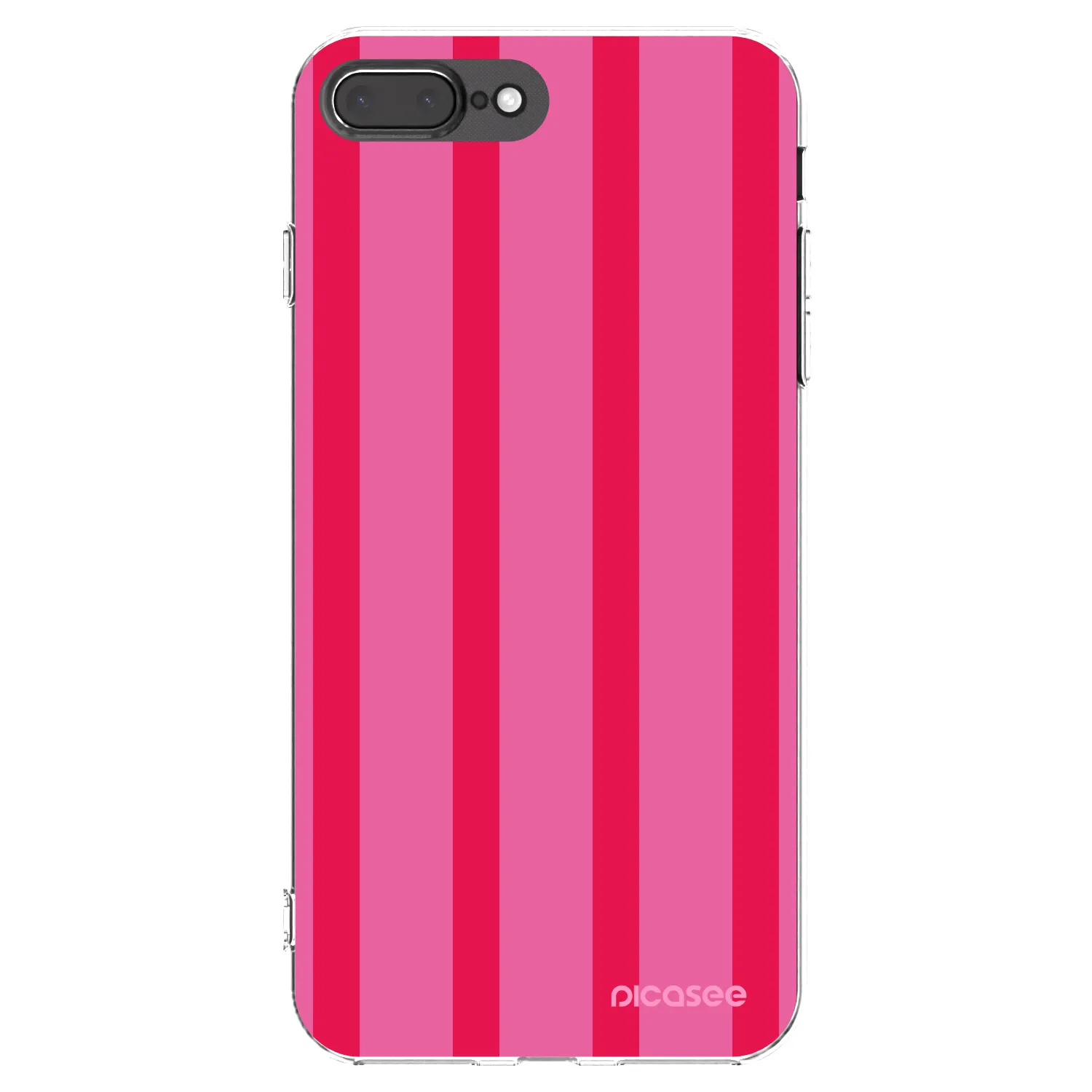 Picasee silikónový prehľadný obal pre Apple iPhone 7 Plus - Hot tropic