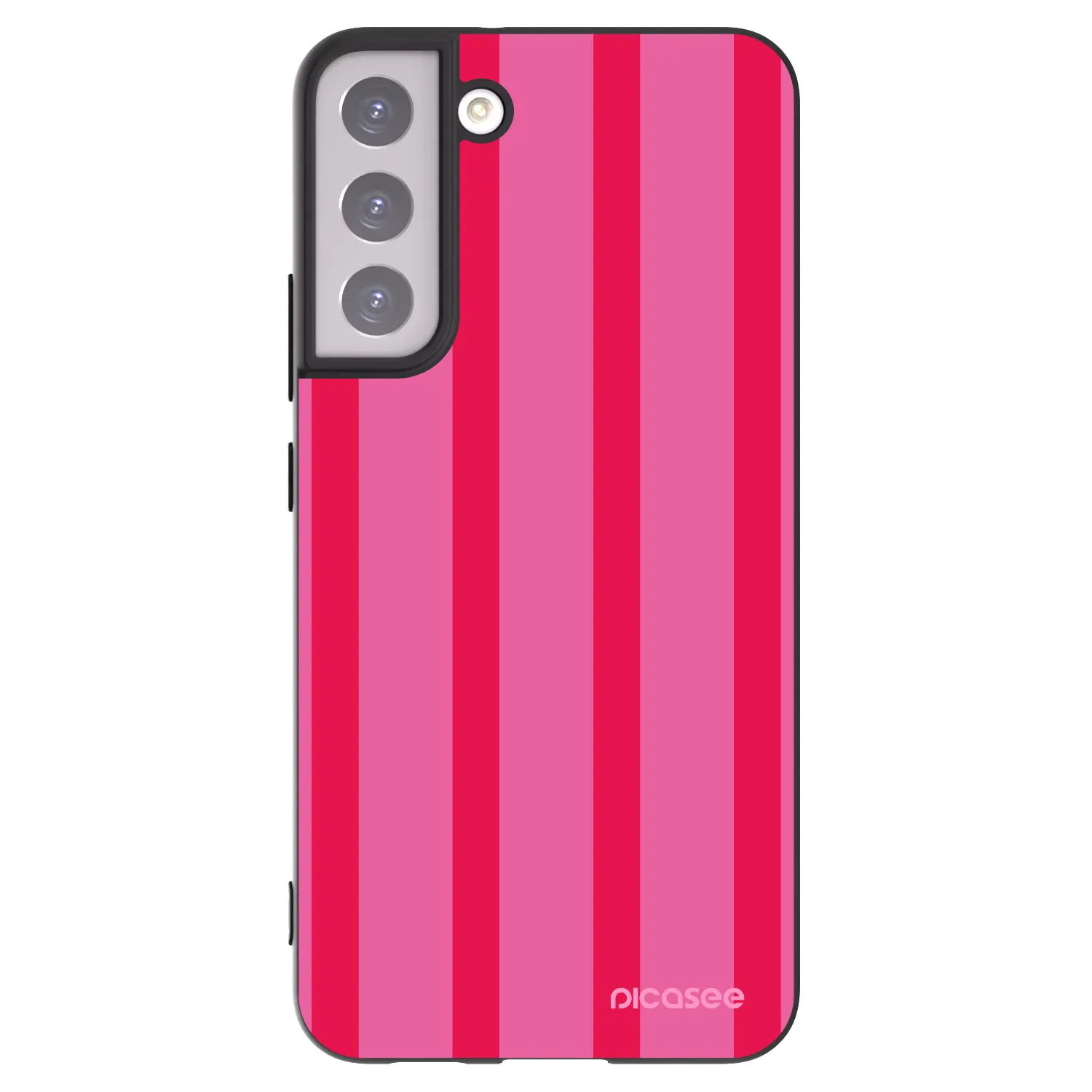 Picasee silikónový čierny obal pre Samsung Galaxy S22+ 5G - Hot tropic