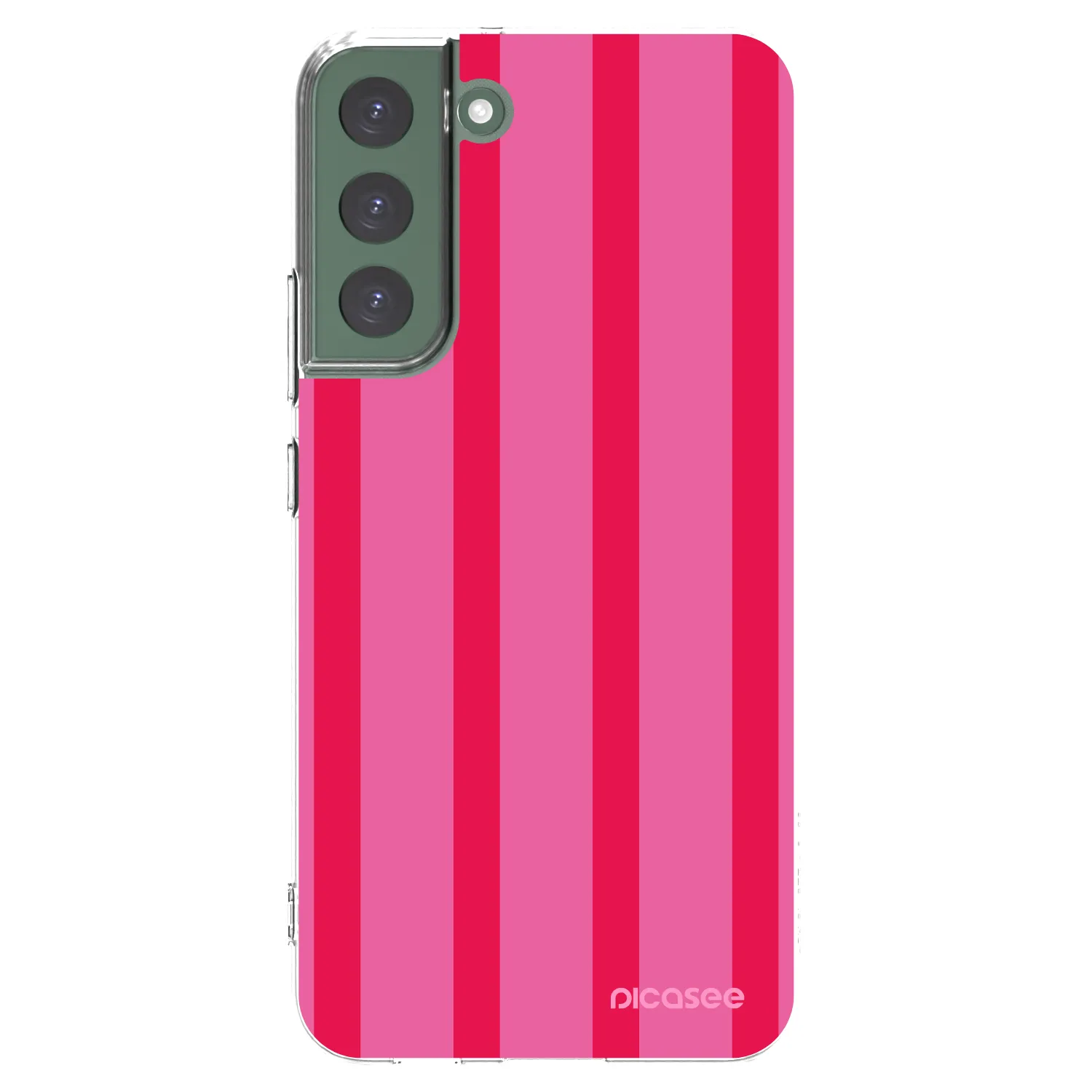 Picasee silikónový prehľadný obal pre Samsung Galaxy S22+ 5G - Hot tropic