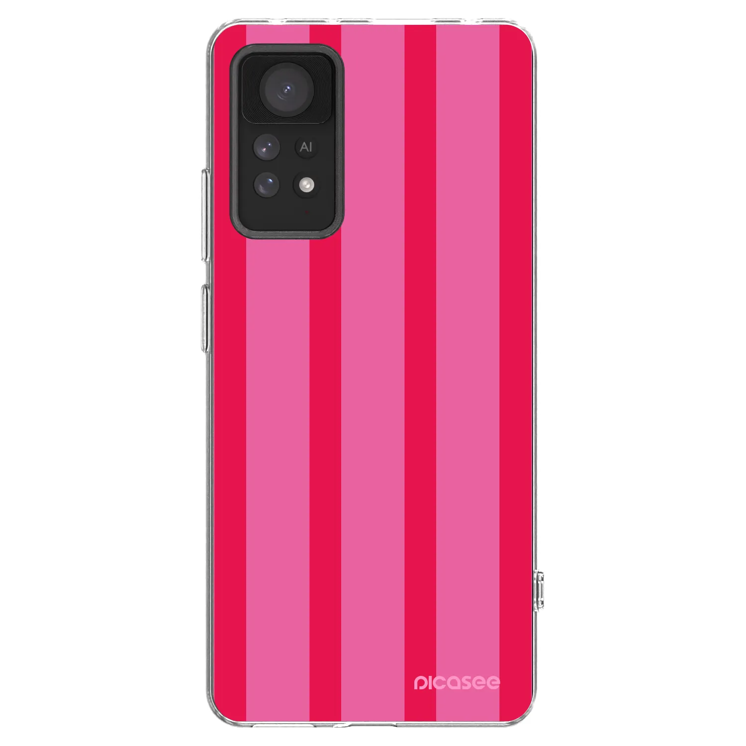 Picasee silikónový prehľadný obal pre Xiaomi Redmi Note 11 Pro - Hot tropic