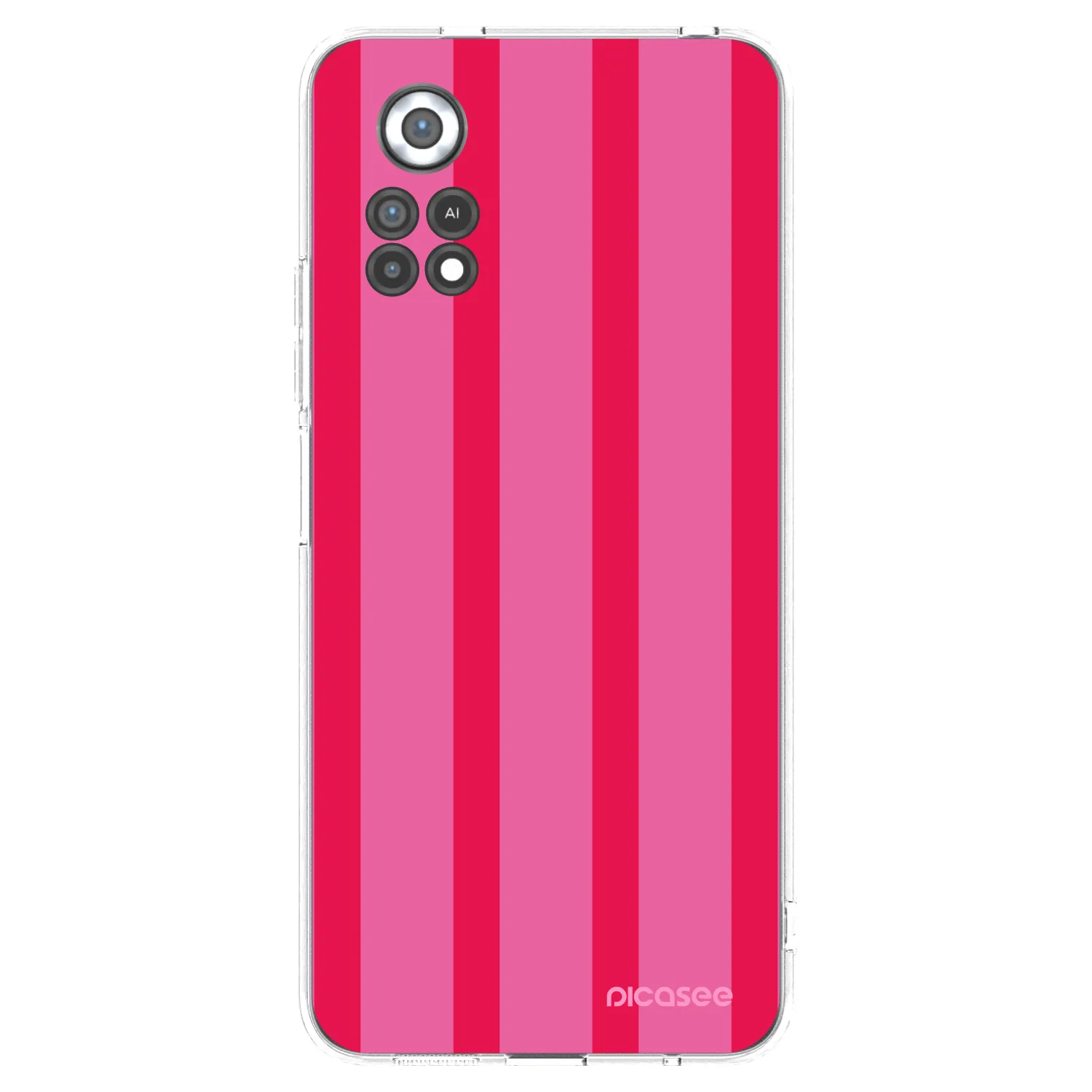 Picasee silikónový prehľadný obal pre Xiaomi Poco X4 Pro 5G - Hot tropic