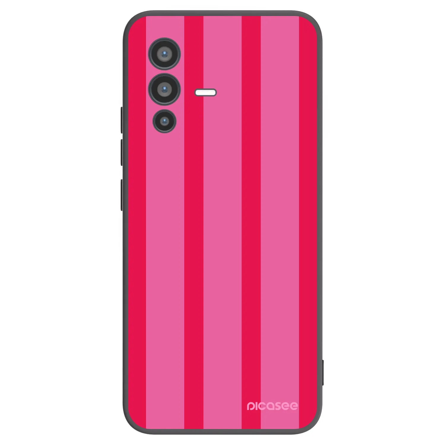 Picasee silikónový čierny obal pre Vivo V23 5G - Hot tropic