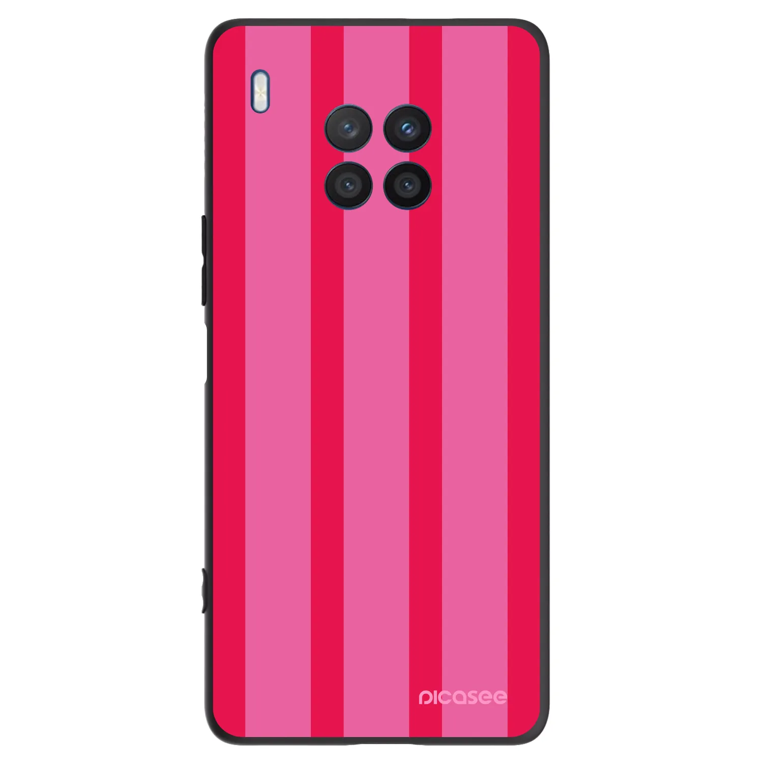 Picasee silikónový čierny obal pre Honor 50 Lite - Hot tropic